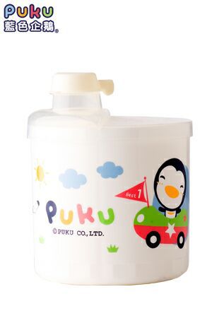 PUKU藍色企鵝-加大容量四格奶粉盒(P11003)