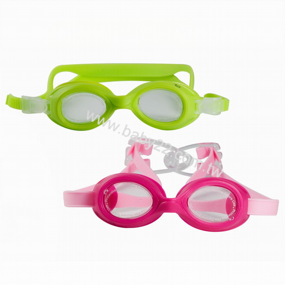 貝喜力克-幼兒泳鏡(綠色/粉色)D165