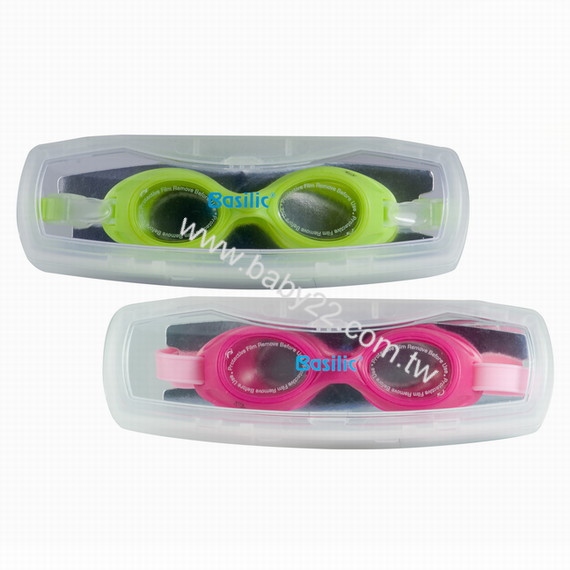 貝喜力克-幼兒泳鏡(綠色/粉色)D165
