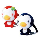 PUKU藍色企鵝-企鵝防走失背包(藍色/紅色)P34124